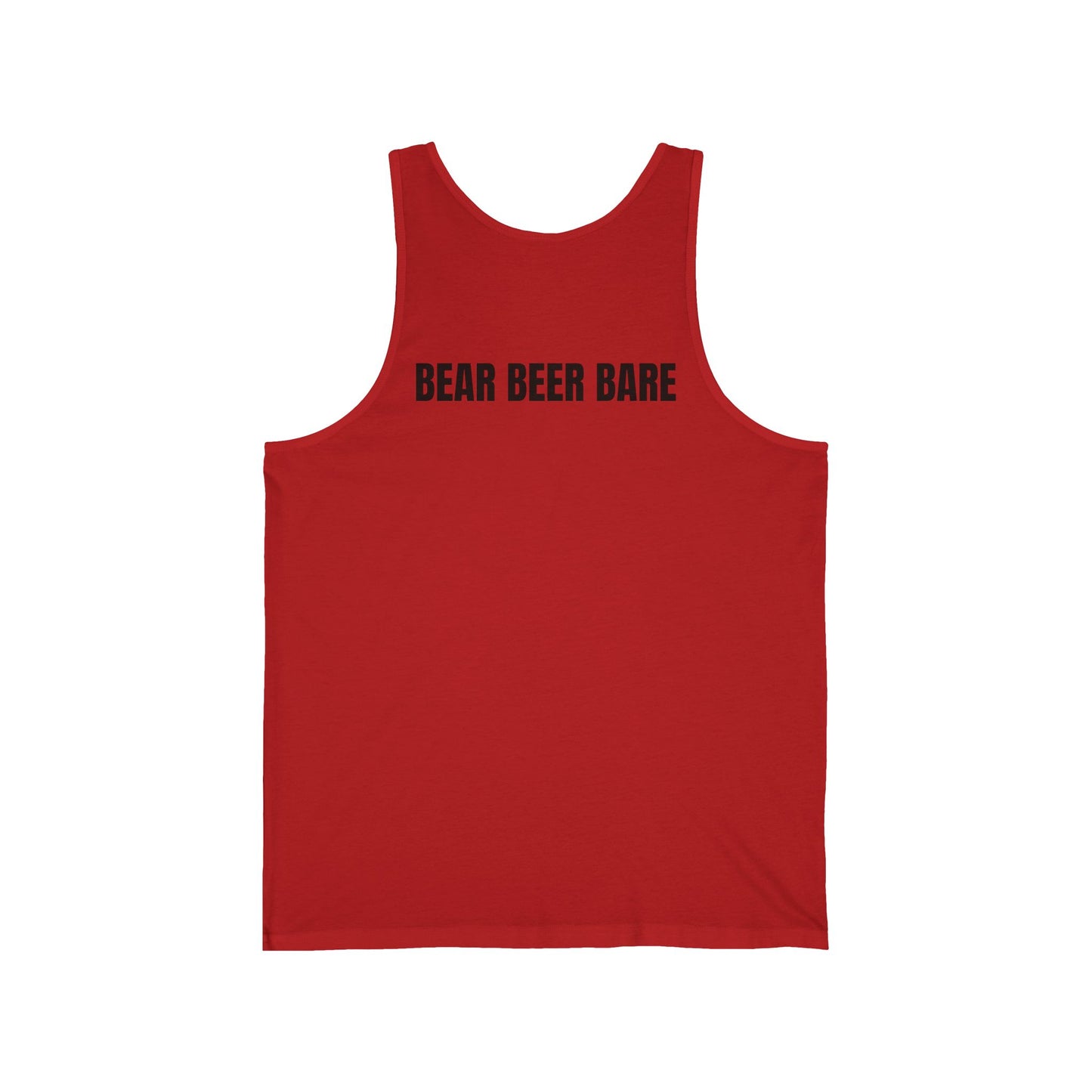 Bear Flag Bear Beer Bare Graphic Tee