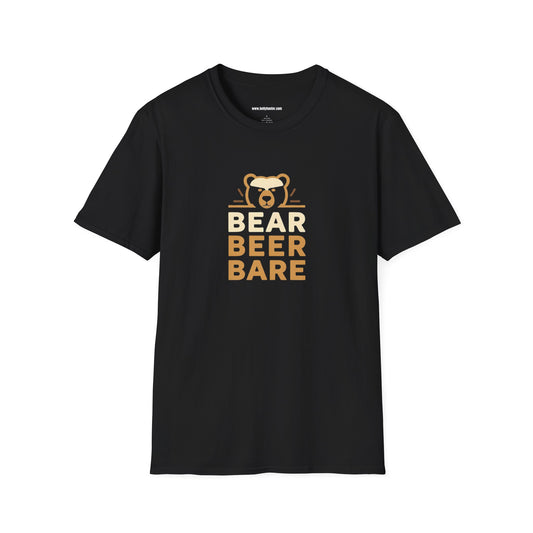 Bear Beer Bare Graphic Tee
