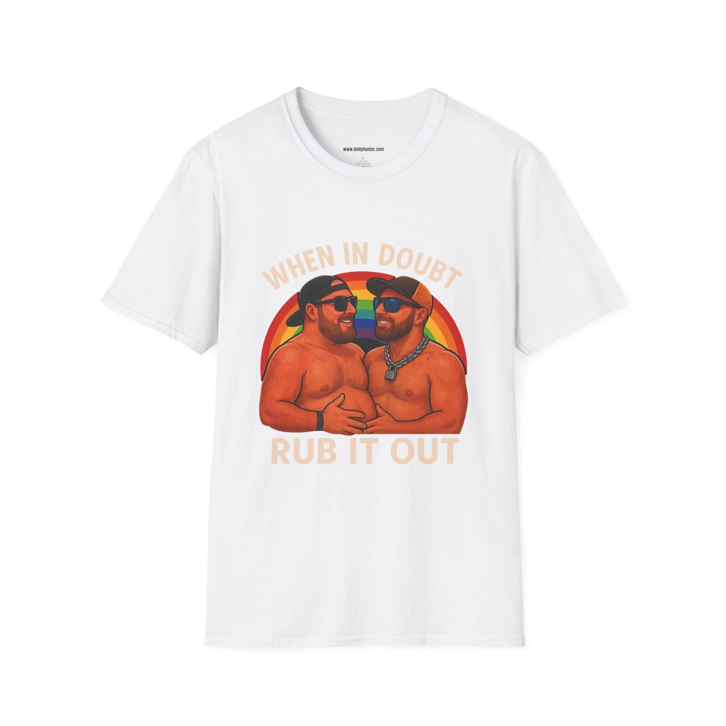 When In Doubt Rub It Out Graphic Tee