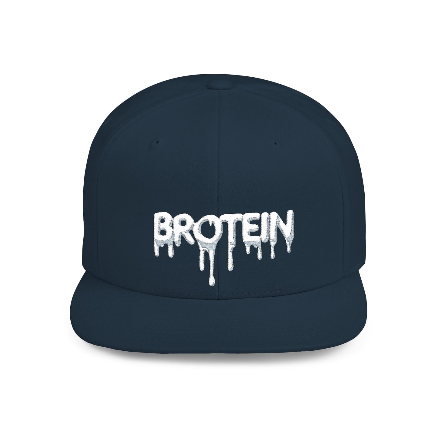 Camo Brotein Flat Bill Snapback Hat