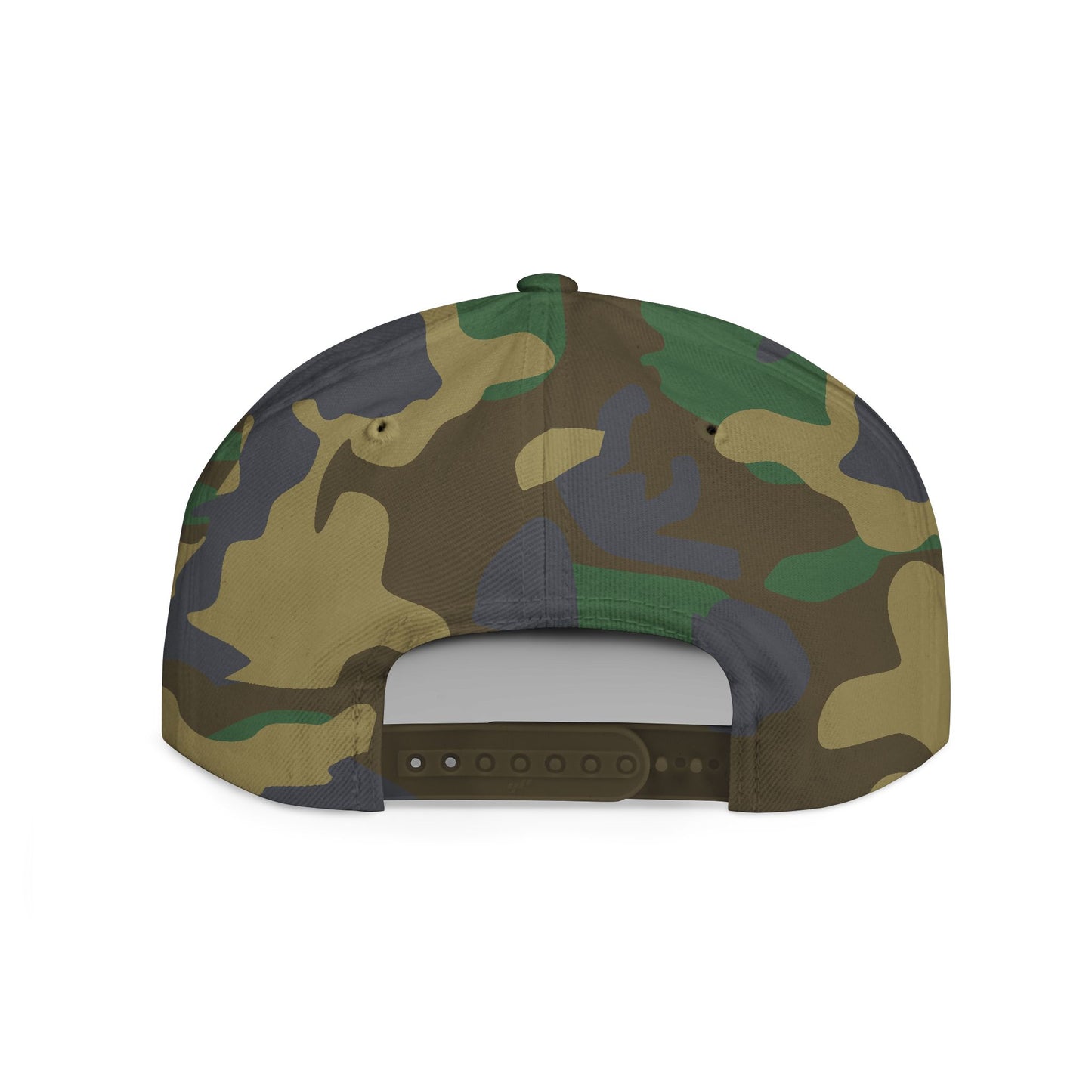 Camo Brotein Flat Bill Snapback Hat