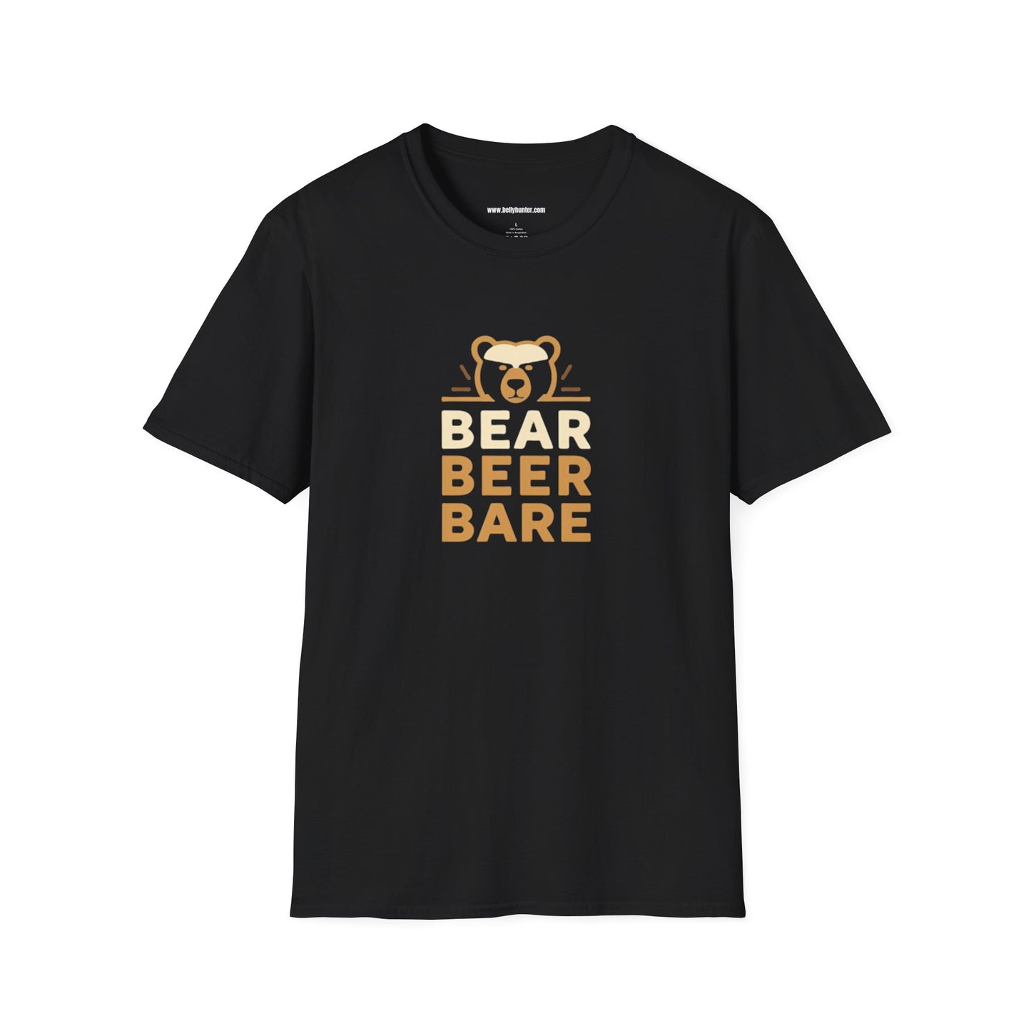 Bear Beer Bare Graphic Tee