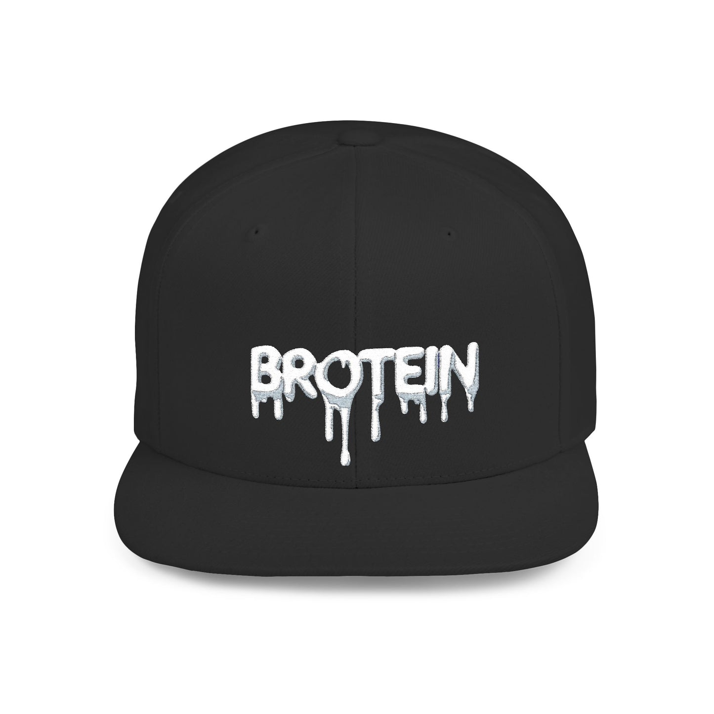 Camo Brotein Flat Bill Snapback Hat