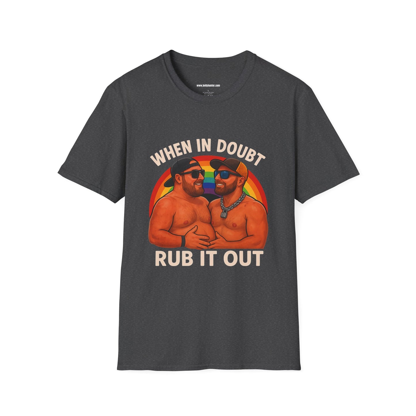 When In Doubt Rub It Out Graphic Tee