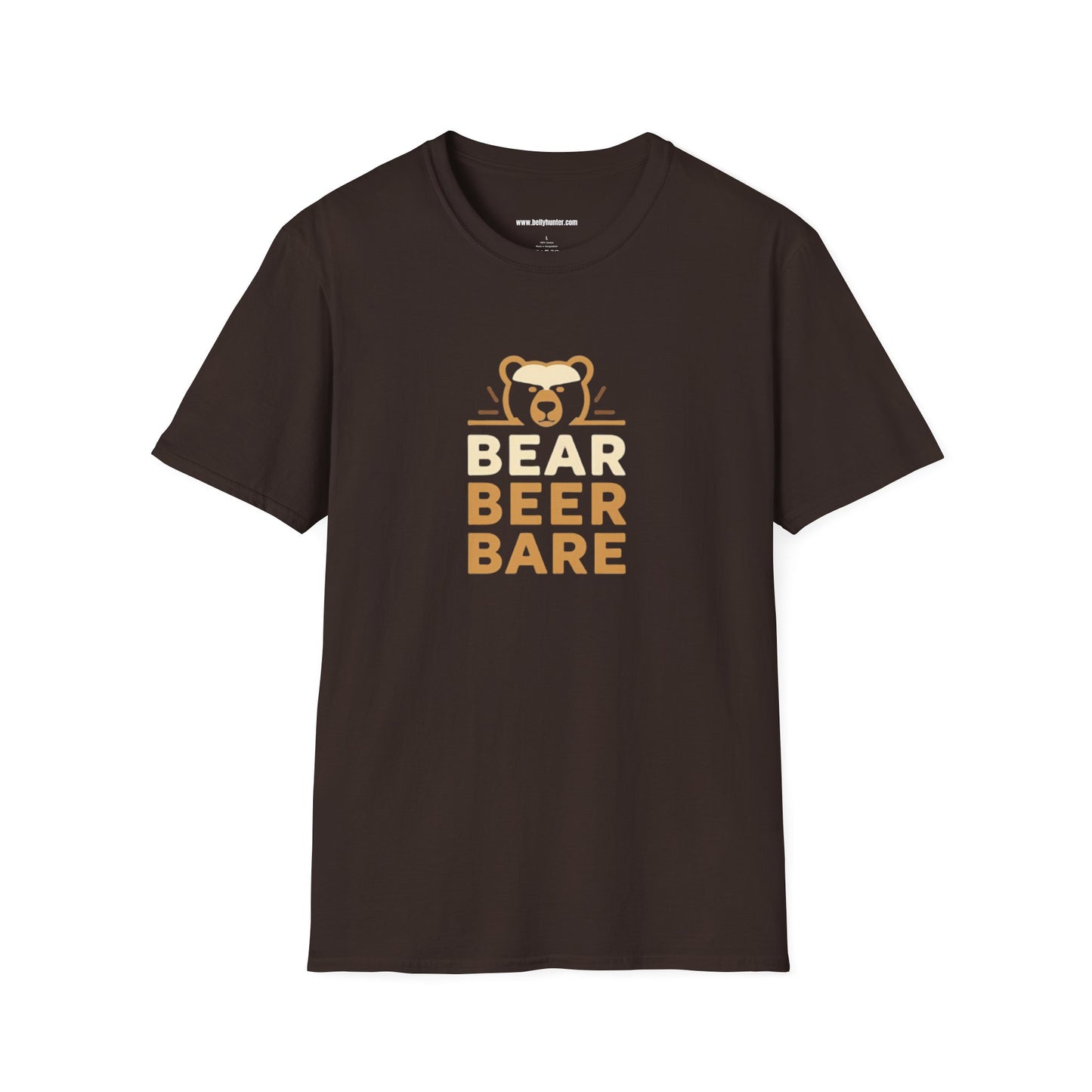 Bear Beer Bare Graphic Tee